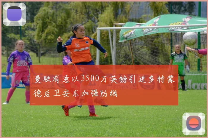 曼联有意以3500万英镑引进多特蒙德后卫安东加强防线